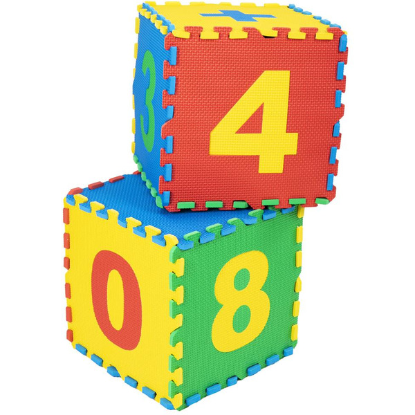 Коврик-пазл напольный ЮНЛАНДИЯ Учим цифры 664659