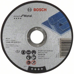 Отрезной диск Bosch Expert for Metal прямой 2.608.600.219