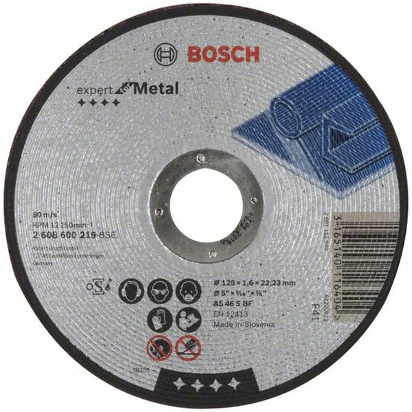 Отрезной диск Bosch Expert for Metal прямой 2.608.600.219