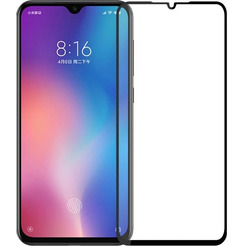 Защитное стекло CASE 3D для Xiaomi Mi 9 SE (черный глянец)