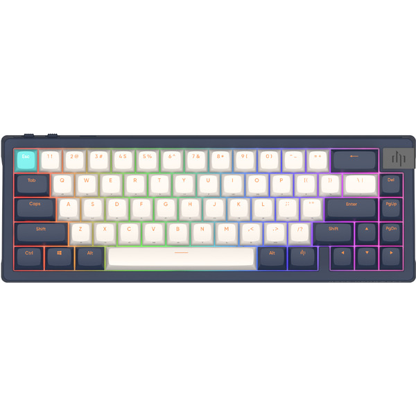 Клавиатура Дарк Проджект KD65A DP-KD-65A-300100-GZR (g3ms Zircon, темно-синий)