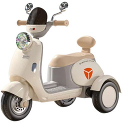 Электромотоцикл Pingxiang MW8601 6V4.5AH (бежевый)