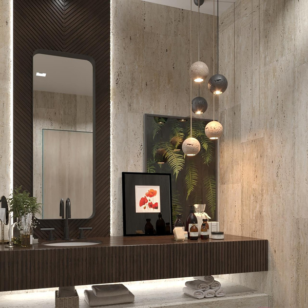 Светильник Odeon Light Travertino 6625/1L