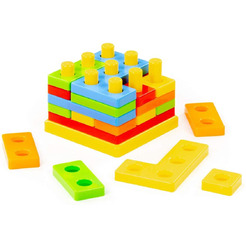 Развивающая игрушка Полесье 3D пазл №1 93646