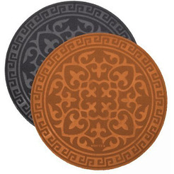 Придверный коврик VORTEX Comfort круглый 22388 (ассорти)