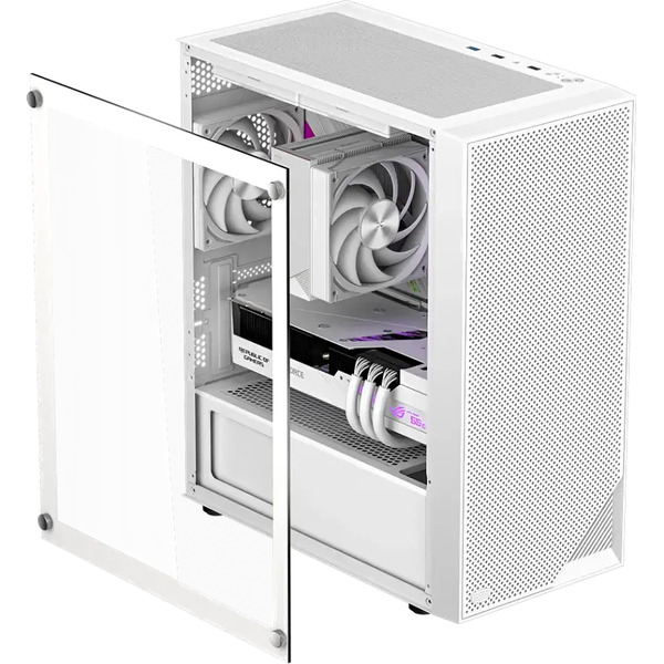 Корпус PCCooler C3B310 C3B310-WHP0-GL (белый)
