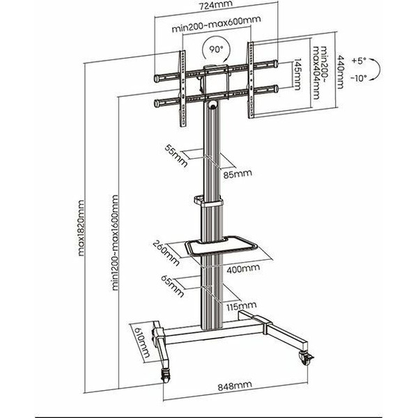 Стойка для телевизора Ultramounts UM307W