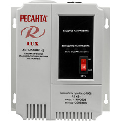 Стаблизатор напряжения Ресанта Lux АСН-1500Н/1-Ц (63/6/20)