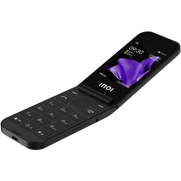 Кнопочный телефон Inoi 284 Flip 4G (черный)