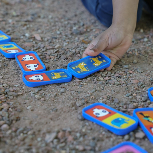 Настольная игра SES Creative Игра для улицы и дома Домино 02232