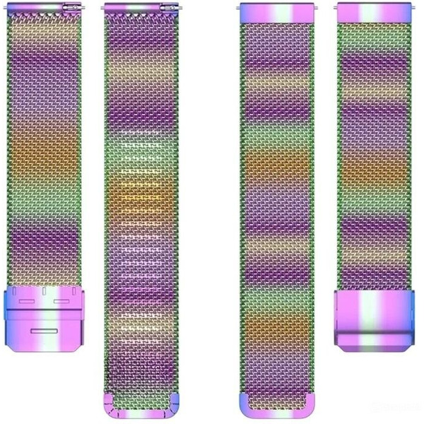 Ремешок Bingo Stainless Grid для часов 22мм (хамелеон)