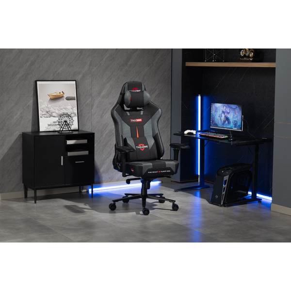 Кресло компьютерное EVOLUTION Throne Dark Grey