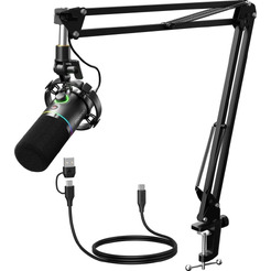 Микрофон Maono PD200XS (черный)