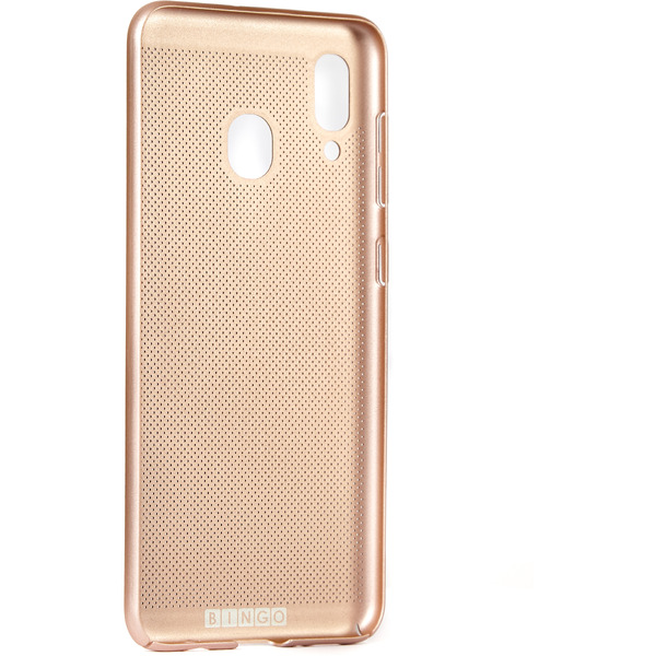 Чехол-накладка Bingo Breathable для SAMSUNG Galaxy A30 (золотистый)
