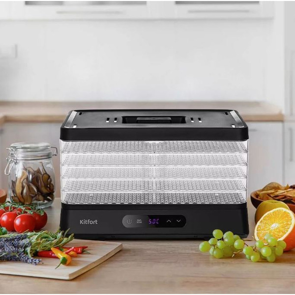 Сушилка для овощей и фруктов Kitfort KT-1938