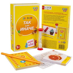 Настольная игра KiddiePlay ТАК или ИНАЧЕ Детская компактная версия 58791C