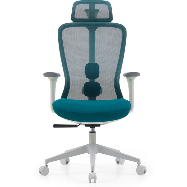 Офисное кресло SPARX FX-28-1 Fansil (White / Cyan)