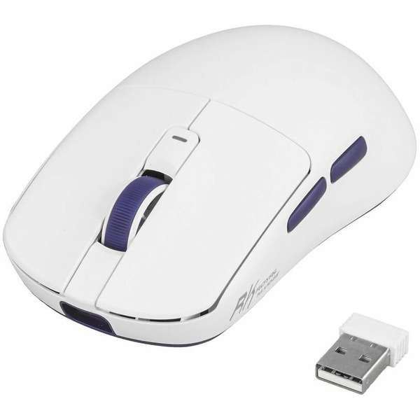 Мышь Royal Kludge M30 (белый/синий)