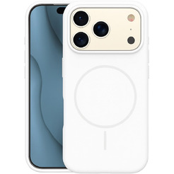 Бампер Bingo Silicone Magnetic для APPLE iPhone 17 Pro Max Белый