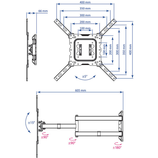 Кронштейн Kromax DIX-18