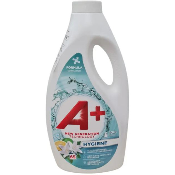 Гель для стирки A+ Hygiene Aqua Boost 2.925л (65 стирок)