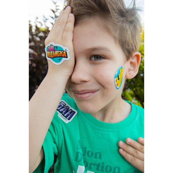 Стикерпак "Дай пять Добру" №1