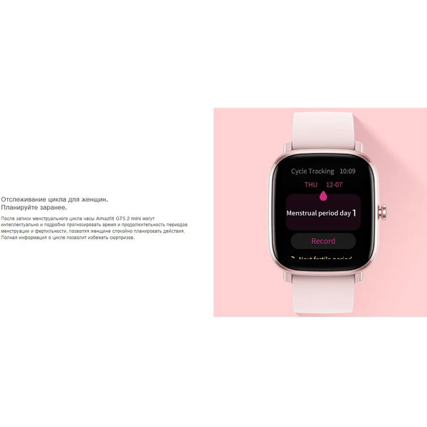 Умные часы Amazfit GTS 2 mini (голубой)