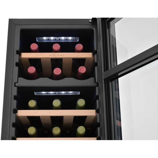Винный шкаф ZUGEL ZCWF184DB