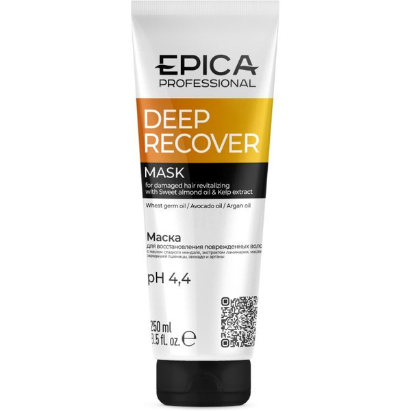 Маска для восстановления повреждённых волос EPICA Professional Deep Recover (250 мл)