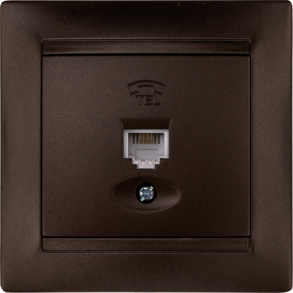 Розетка телефонная TDM Electric Лама SQ1815-0515