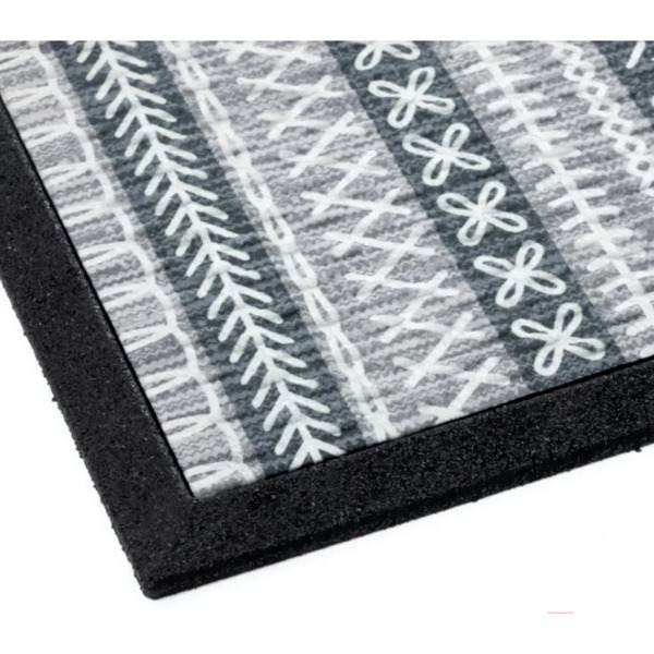 Коврик грязезащитный Multy Home Rambo-Lima 43x63 EU5000357 (разноцветный Folk Stich)