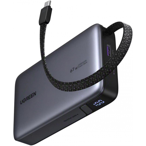 Внешний аккумулятор Ugreen PB550 20000mAh (серый)