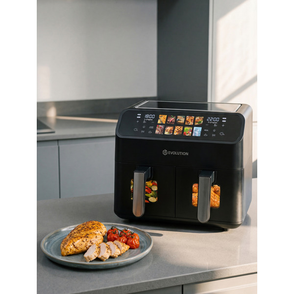 Аэрофритюрница Evolution AIRO 9800ТW Dual