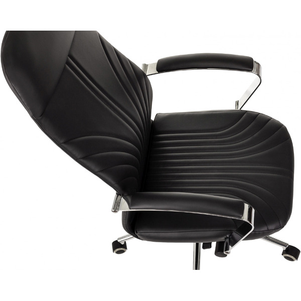 Офисное кресло Бюрократ CH-610SL-Lux (черный, экокожа)