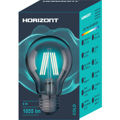 Светодиодная лампа HORIZONT LED-F A60 8W 4000K E27