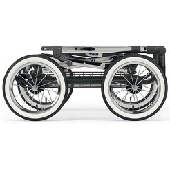 Коляска-люлька CAM Linea Classy ART903-T305 (белый/синий)