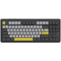 Клавиатура AJAZZ AK870 Gift Switch (черный/серый/желтый)