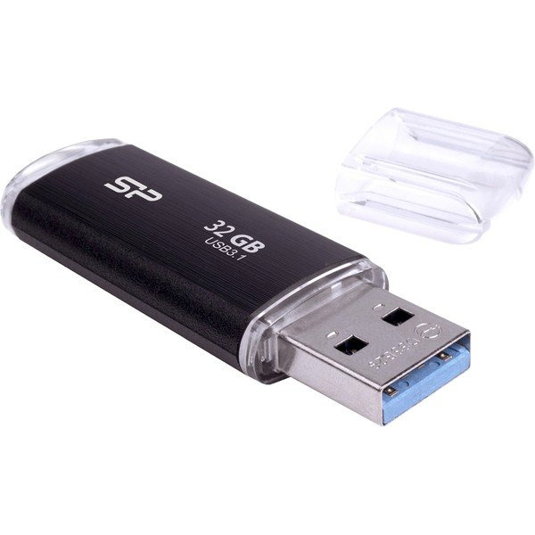USB Flash Silicon-Power Blaze B02 32 Гб SP032GBUF3B02V1K (черный)