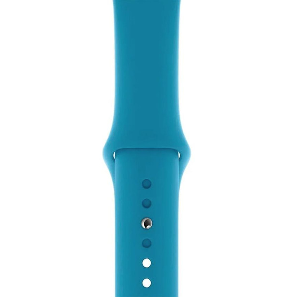 Ремешок Bingo Silicone для APPLE Watch 42/44/45mm (S) Голубой