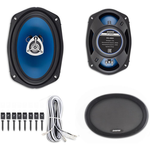 Колонки автомобильные Digma DCA-B693