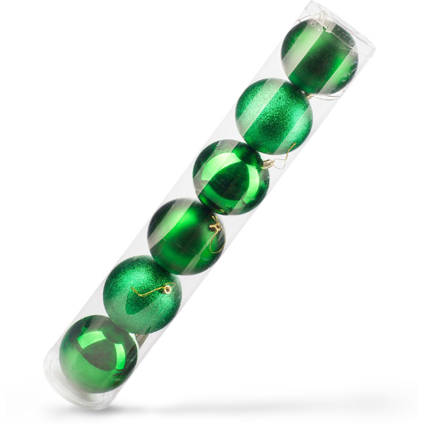 Набор новогодних шаров Ausini VT25-04009-5