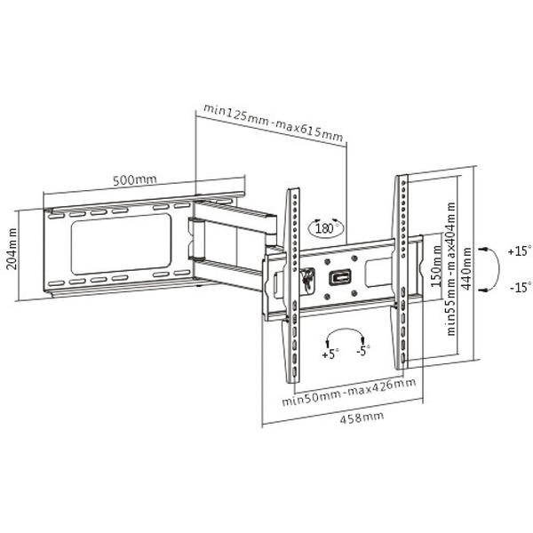 Кронштейн Brateck LPA13-442