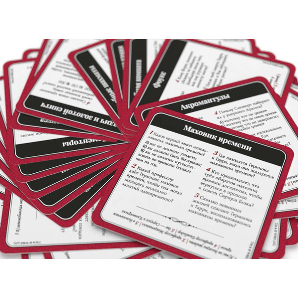 Настольная игра Стиль жизни Гарри Поттер. Викторина