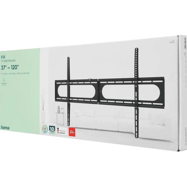 Кронштейн для телевизора Hama 00220843 (черный)