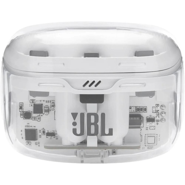 Наушники JBL Tune Beam Ghost Edition (белый)