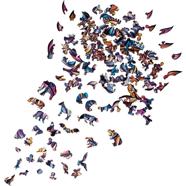 Сувенирный пазл MASTER WOOD Волк SWPW