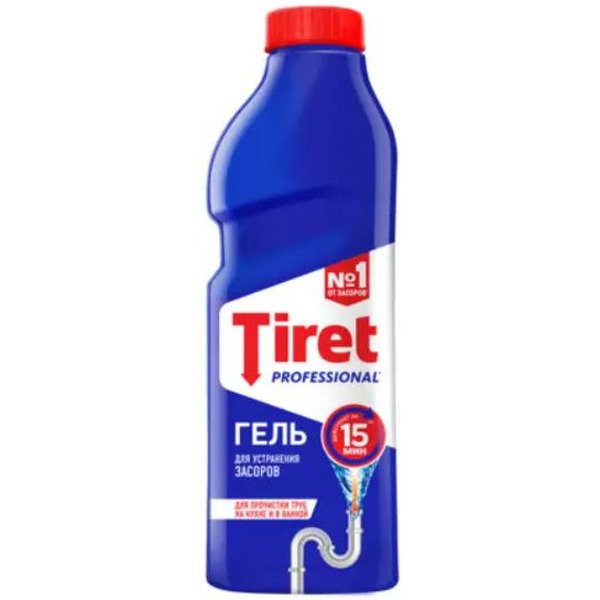 Средство для труб Tiret Professional 1 л