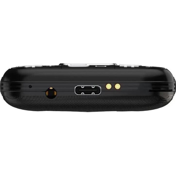 Кнопочный телефон Maxvi RT-04 с док-станцией (черный)