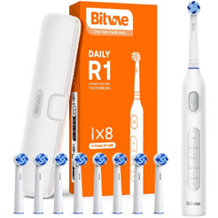 Электрическая зубная щетка Bitvae R1 (белый)