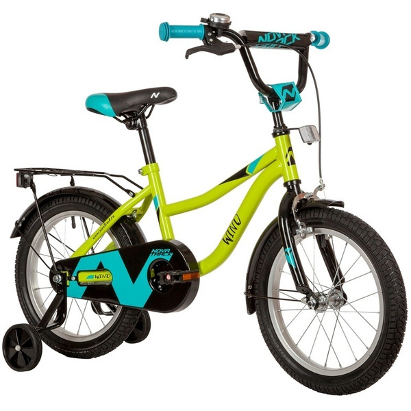 Велосипед Novatrack Wind 16 2022 163WIND.GN22 (зеленый)
